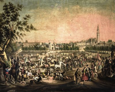 The Seville Fair by Andrés Cortés y Aguilar